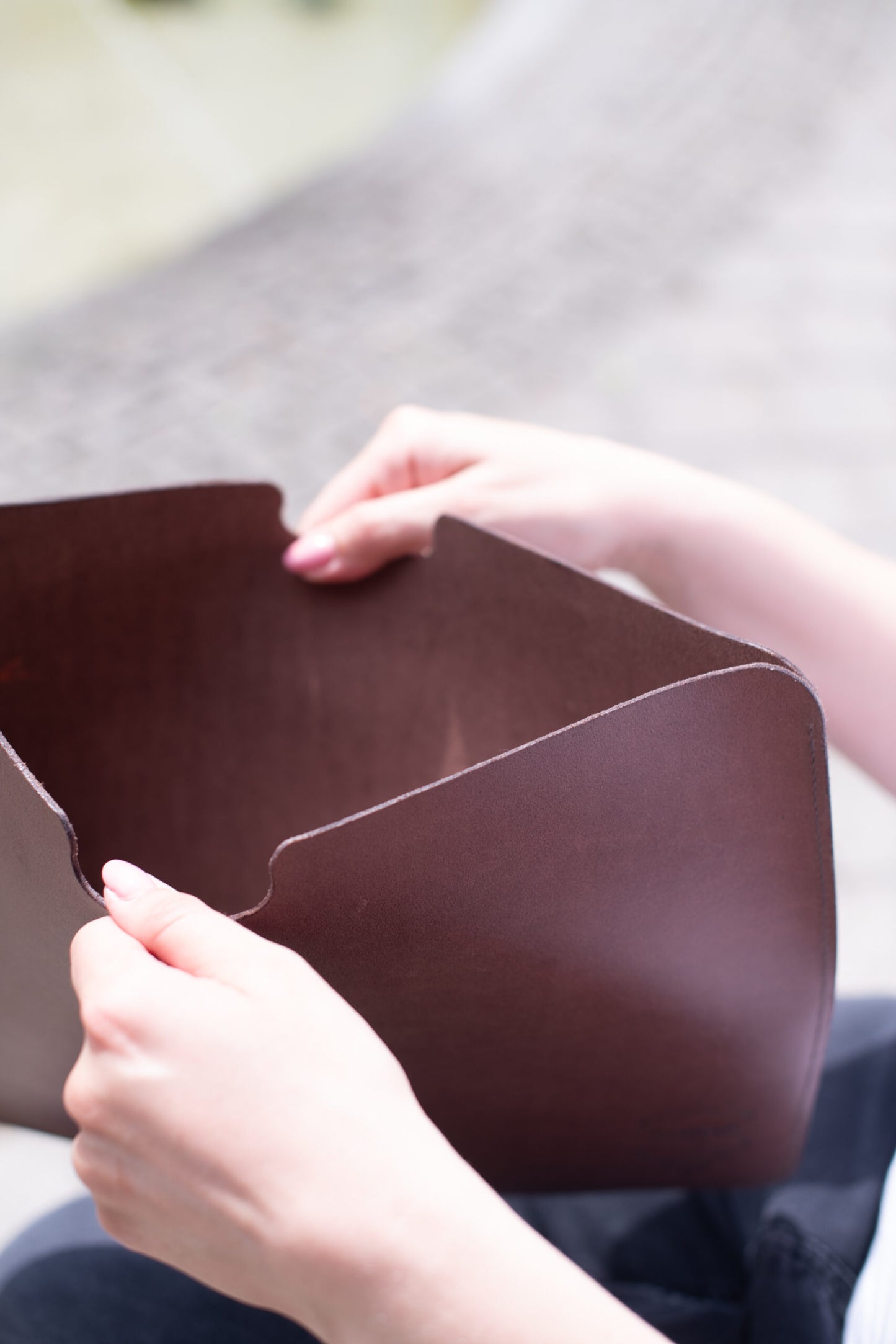 Leather Case for MacBook 16" Pro - Light Brown
